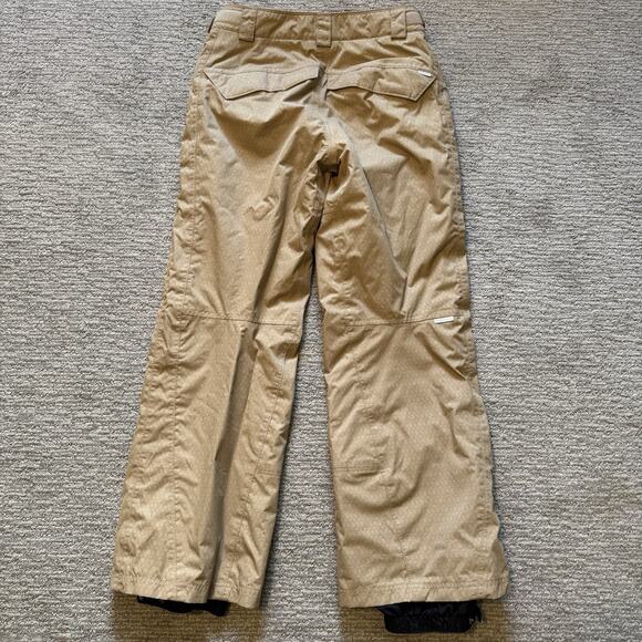 Columbia Beige Snow Pants Womens Medium Omni Tech Titanium Waterproof Breathable - Picture 2 of 6